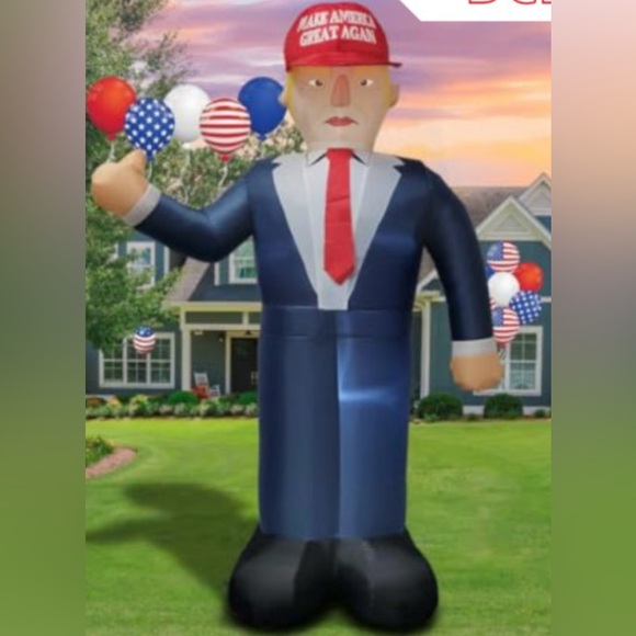 Mr. President Trump inflatable.You can plug it up and he can be everywhere 🇺🇸. - Picture 2 of 6